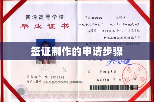 睢阳签证制作的申请步骤